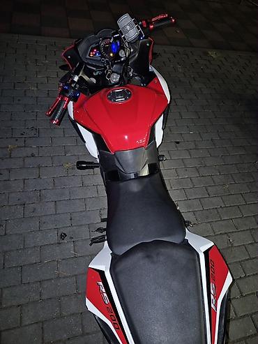 əyləc bəndləri: Motosiklet – RS 200 sport - Korpus rəngi: qırmızı-ağ-qara — 3