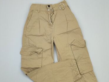 bluzki w paski bershka: Spodnie Cargo Damskie, Bershka, 2XS, stan - Idealny