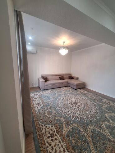 сдаю квартиру на длительный срок в районе кызыл аскерь: 2 бөлмө, Риелтор, Толугу менен эмереги бар