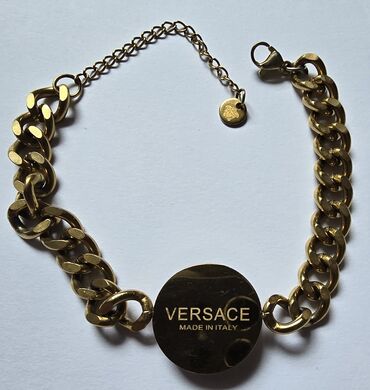 Narukvice: Narukvica sa priveskom, Versace, Materijal: Hirurški čelik — 3