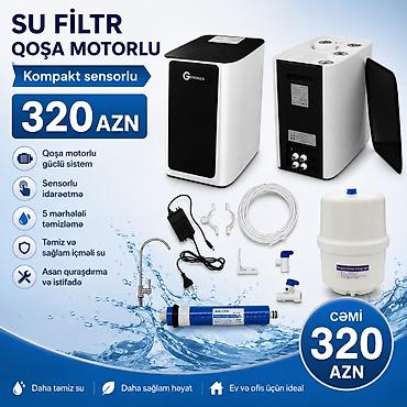primax su filteri: ✅Qosha Matorlu və Pompalı 💧 Güvenlux A-Class 6 Mərhələli Su Filtri — 4