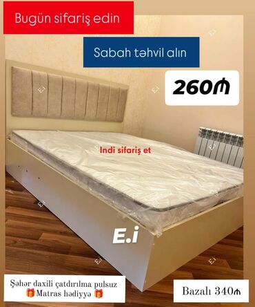 Divanlar: Yeni, İkinəfərlik çarpayı, Matras ilə lalafo.az -da Divanlar: Yeni, İkinəfərlik çarpayı, Matras ilə