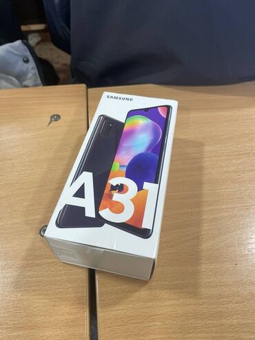 Samsung: Samsung Galaxy A31, Б/у, 128 ГБ, цвет - Черный, 2 SIM