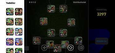 EFootball (PES) mobil hesabı – güclü komanda və yüksək kollektiv güc