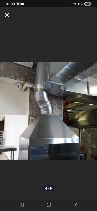 Havalandırma sistemləri: Sənaye tipli mətbəx üçün havatəmizləmə sobaları və aspirasiya — 29