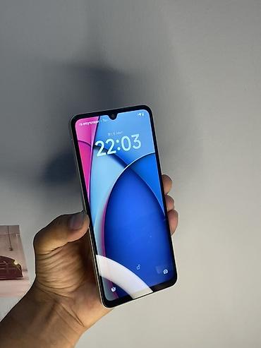 телфо: Redmi, Redmi A5, Б/у, 128 ГБ, цвет - Серебристый, 2 SIM — 2
