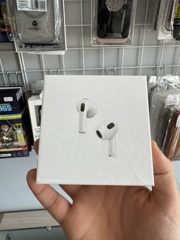 Səs gücləndiriciləri: Simsiz (Bluetooth) Qulaqcıqlar, Apple, rəng - Ağ