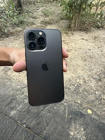 IPhone 13 Pro, Б/у, 128 ГБ, Графит, Чехол, 83 %