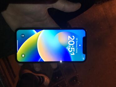 barter iphone: IPhone X, 64 GB, Qara, Barmaq izi, Face ID