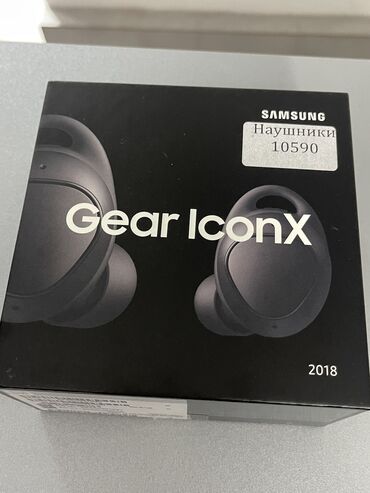наушники gear iconx: Беспроводные наушники Samsung Gear IconX (2018), black. внутренняя