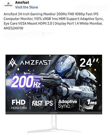 Monitorlar: Monitor acer odysey samsung korui aos istənilən brend model 4k qhd uhd — 20