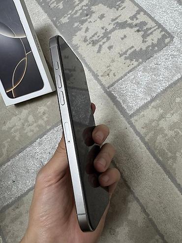 Apple iPhone: IPhone 16 Pro Max, Новый, 256 ГБ, Natural Titanium, Коробка, 98 % — 17