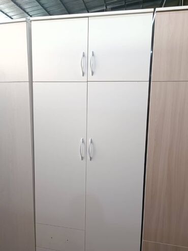 Шкафы для одежды: Шкафы 2 створчатые Эки эшик Эки коздуу шкаф Двух дверный Шифоньер — 7