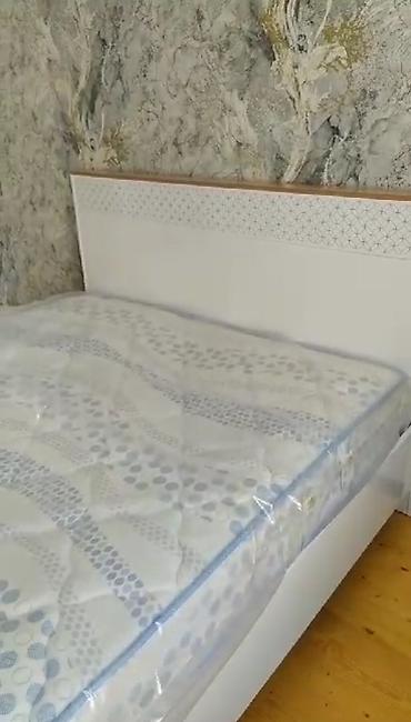 Mebel: İşlənmiş, İkinəfərlik çarpayı, Bazalı, Matras ilə — 1