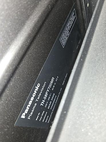 panasonic televizor: İşlənmiş Televizor Panasonic 58" Ünvandan götürmə — 6