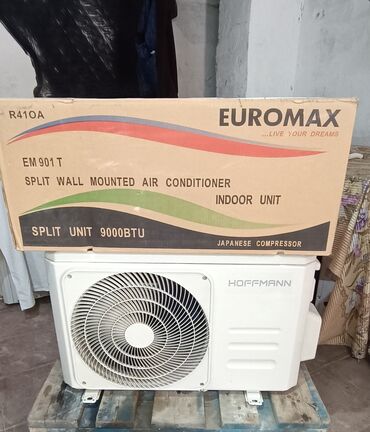 кондиционер напольный: EUROMAX + HOFFMAN 30 kvadrata SPLİTİ TEZEDİ QUTUDA. ÖZ ŞƏKİLİ FRION R