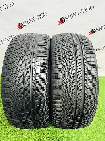 Шины 245 / 50 / R 18, Зима, Б/у, Пара, Легковые, Корея, Hankook