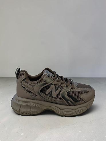 kisi ayaqqabi: Unisex idman krosovu – qalın “chunky” altlıqla - Model: gündəlik — 4