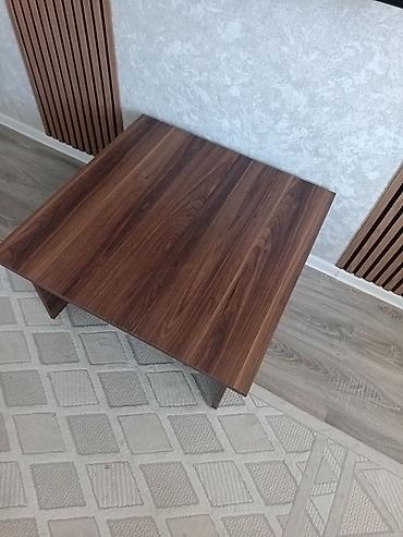 Mebel: Jurnal masası, İşlənmiş, Açılmayan, MDF, Kvadrat masa — 2