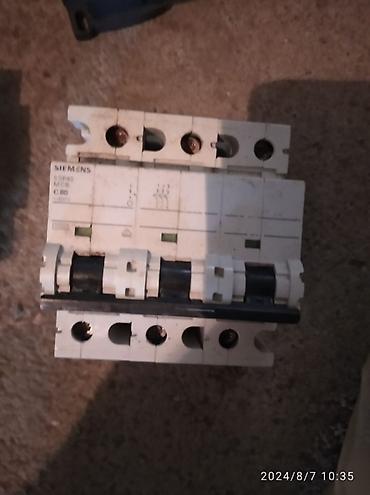 elektrik mişarı satılır: Legrand Elektrik avtomat, 3 faza, 380 Vt, Ödənişli quraşdırma, Kredit yoxdur, Zəmanətsiz, Ünvandan götürmə — 6