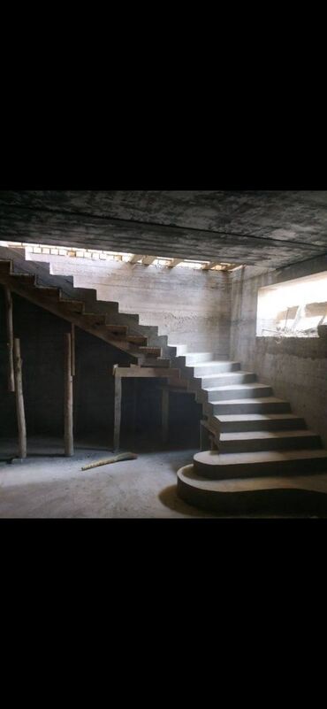 Бетонные лестницы: Бетонная лестница Для дома, Гарантия, Форма лестницы: Много-маршевая, Стиль: Классический — 3