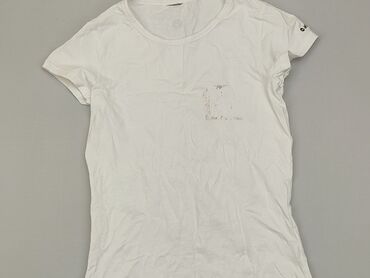 białe t shirty zara: T-shirt, S (EU 36), condition - Fair