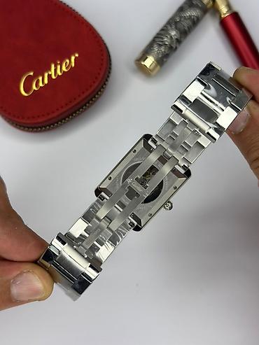 gunuş saat: Yeni, Qol saatı, Cartier, rəng - Gümüşü — 2