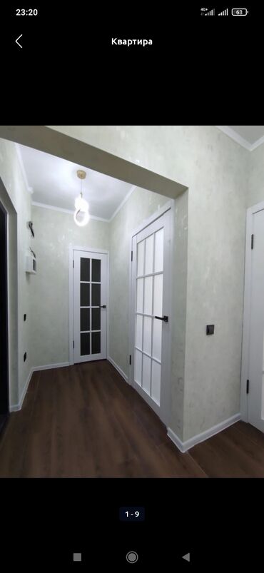 сдаю квартиру в микрорайонах: 1 комната, 54 м², Элитка, 4 этаж, Евроремонт