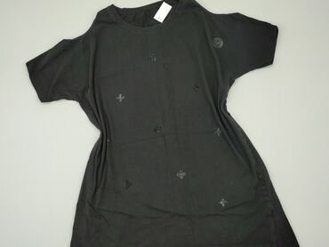 czarne bluzki na krótki rękaw: Bluzka Damska, 3XL, stan - Dobry