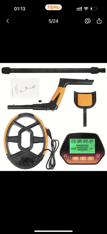 Metal axtaran aparatlar: Endirim Металлоискатель для Молодежи и Взрослых - Водонепроницаемый — 5