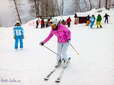 горные лыжи бу из европы: Обучаю на горных лыжах взрослых и детей не младше 5-х лет. База на