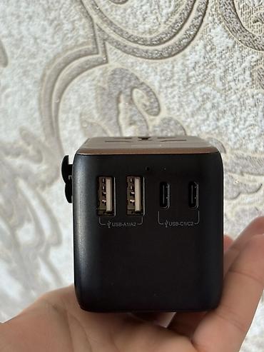 Adapterlər: MYX universal səyahət adapteri Alınıb lakin istifadə olunmayıb. - — 2