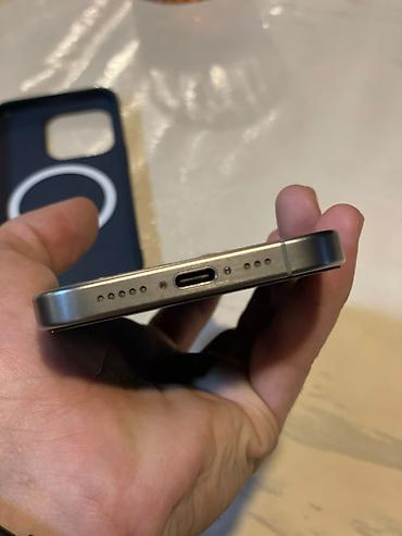 iphone 13 dubayski: IPhone 15 Pro, 128 GB, Gümüşü, Simsiz şarj — 6