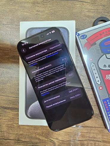 iphone 15 pro replika: IPhone 15 Pro, Black Titanium, Face ID — 3