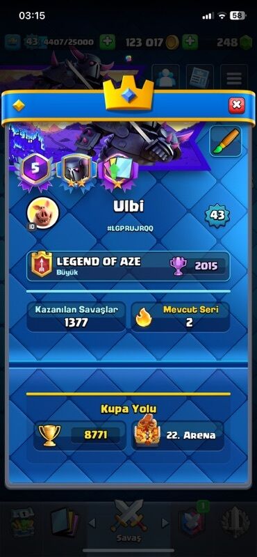 qaçış aparatı kontakt home: Clash Royale hesabı – yüksək səviyyəli profil - Kral səviyyəsi: 43 -