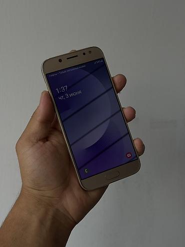 Samsung Galaxy J5, Б/у, 16 ГБ, цвет - Золотой, 2 SIM