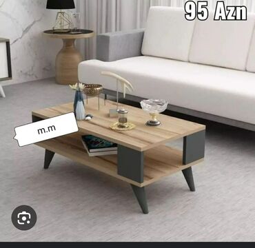 Masalar: Jurnal masası, Yeni, Açılmayan, Laminat, Dördbucaq masa — 23