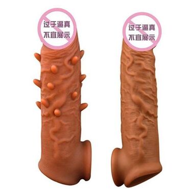 насадки для пениса: Насадка на пенис, член, 16 см., Насадки с усиками и без Насадка на