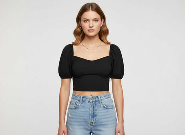 bluzy dla nastolatków cropp: Cropp, Топ жіночий, розмір M
