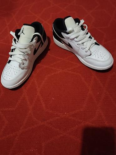 Детский мир: Кроссовки Jordan 1 Low (GS) Копия хорошего люкс качества один раз — 5