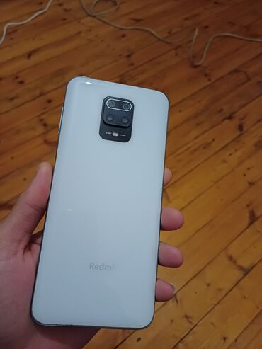 redmi telefonları: Xiaomi Redmi Note 9S, 64 ГБ, цвет - Белый, 
 Гарантия, Отпечаток пальца, Две SIM карты