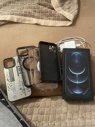 Apple iPhone: IPhone 12 Pro, 128 GB, Sierra Blue, Barmaq izi, Face ID — 10