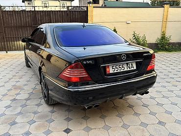 sl 55: Mercedes-Benz S-class AMG: 2003 г., 3.7 л, Автомат, Бензин, Седан — 6