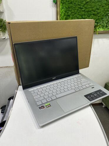 Ноутбуки: Ультрабук, Acer, 8 ГБ ОЗУ, AMD Ryzen 5, 14.3 ", Новый, Для работы, учебы, память SSD