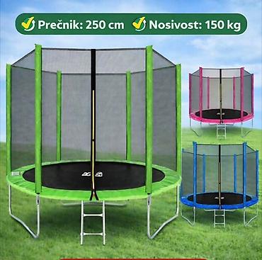 decembar biljka: 🌺🌞🎁 PROLEĆNA AKCIJA TRAMBOLINA 250 cm 🎁🌞🌺
Cena 18 000 din
D🧡 — 1