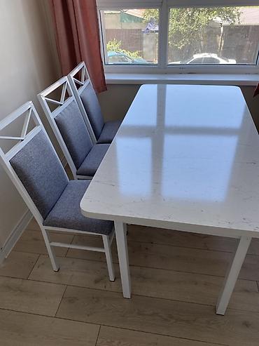 study table: Кухонный стол и стул, Новый, Самовывоз — 3
