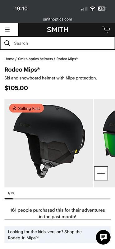 лыжная: Продам шлем Smith Rodeo Mips Размер L (59-63) Абсолютно новый Продаю — 1
