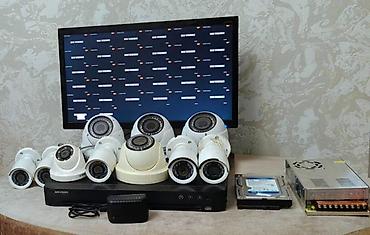 eve kamera sistemi: Monitor hikfision DVR 32 şıxışlıdır telefondan izləmə 10 ədəd — 1
