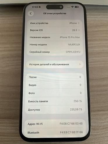 Apple iPhone: IPhone 15 Pro Max, 256 ГБ, Natural Titanium, Чехол — 4