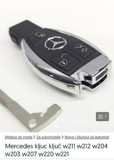 auto otpad pancevo: MERCEDES BENZ kljuc za C CL CLA CLS CLASS
Moguca zamena — 3
